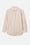 Camicia Brigitte mc2 in cotone a righe beige con ricamo Sport Club