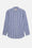 Camicia Brigitte mc2 in cotone a righe beige con ricamo Sport Club