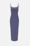 abito midi con strass EYV0001 -08776L Mc2 Saint Barth 