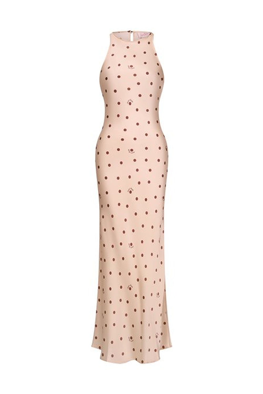 abito lungo sottoveste a pois KTY0001 -08001L Mc2 Saint Barth 