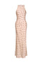 abito lungo sottoveste a pois KTY0001 -08001L Mc2 Saint Barth 