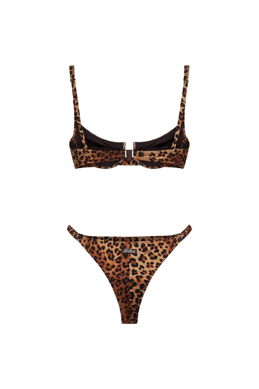 bikini balconette con stampa leopardata PERLA01 /00190L Mc2 Saint Barth 