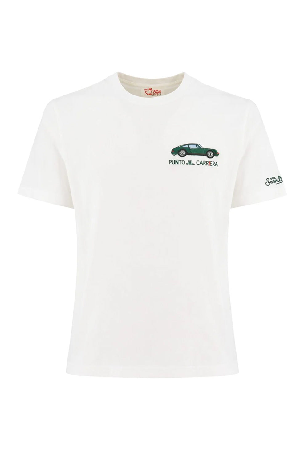 T-Shirt Portofino MC2 Saint Barth con Ricamo POT0001 -00322L Mc2 Saint Barth 
