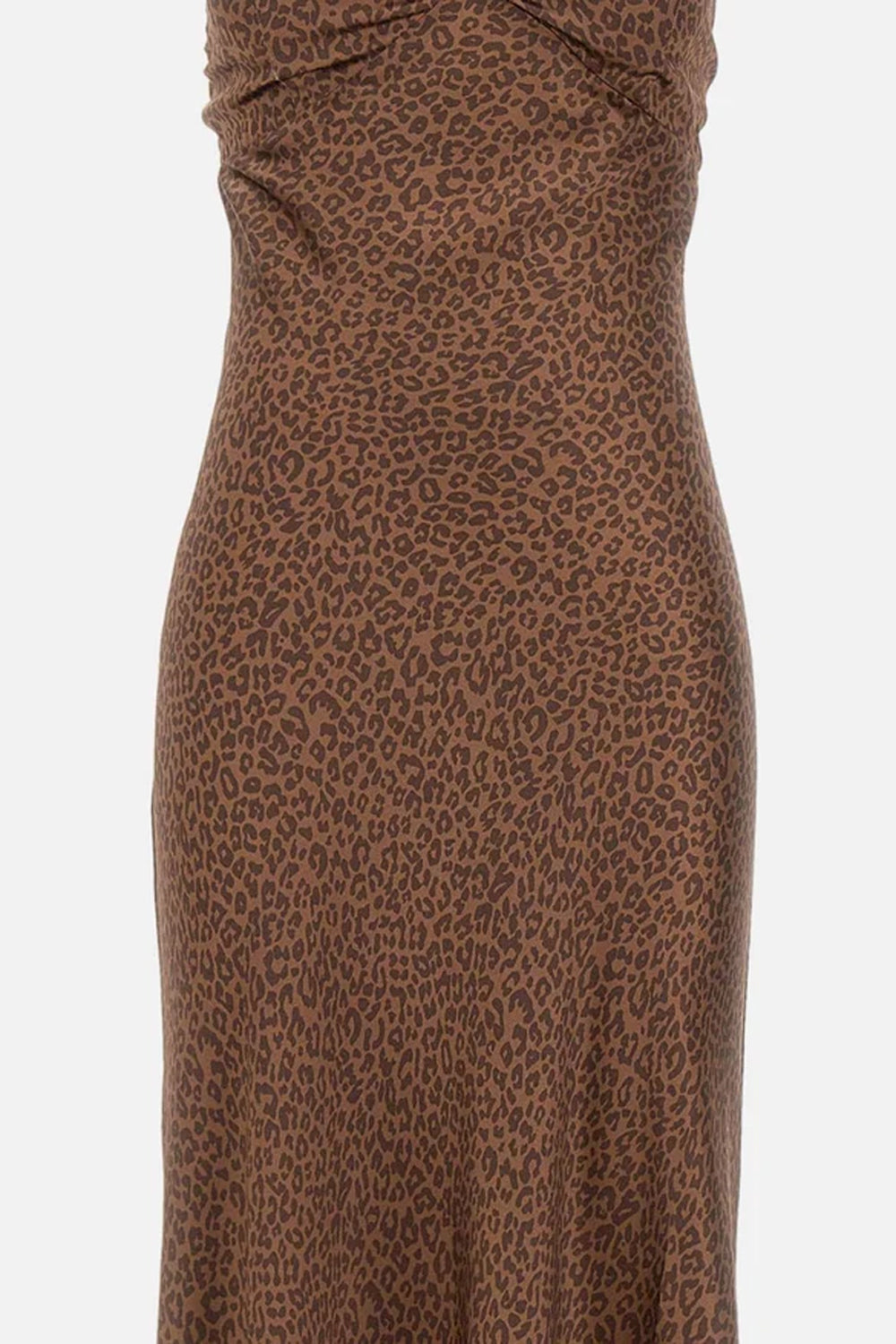 abito lungo in seta fantasia animalier RAV001 -08276L Mc2 Saint Barth 