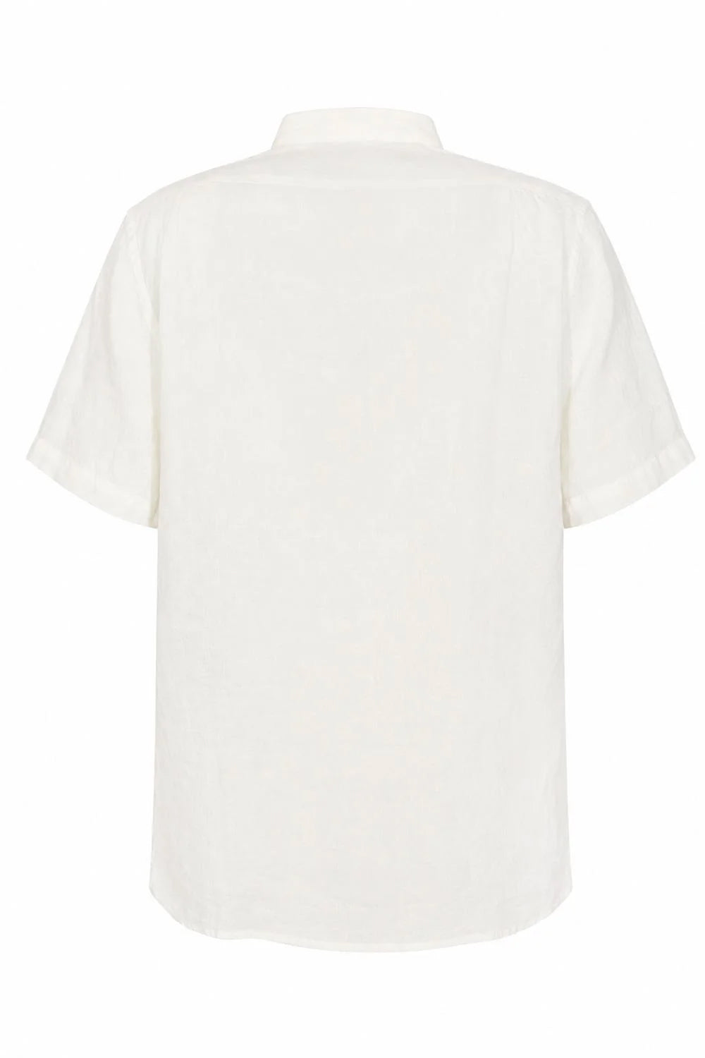 camicia a mezze maniche in lino SIF0002 -01457L Mc2 Saint Barth 