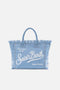 Borsa Vanity regular in denim lavaggio chiaro VANI001 -00426L Mc2 Saint Barth 