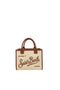 Vanity Midi in canvas e pelle VANMD001 -01517L Mc2 Saint Barth 
