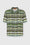 Camicia da bowling in viscosa stampa zig zag