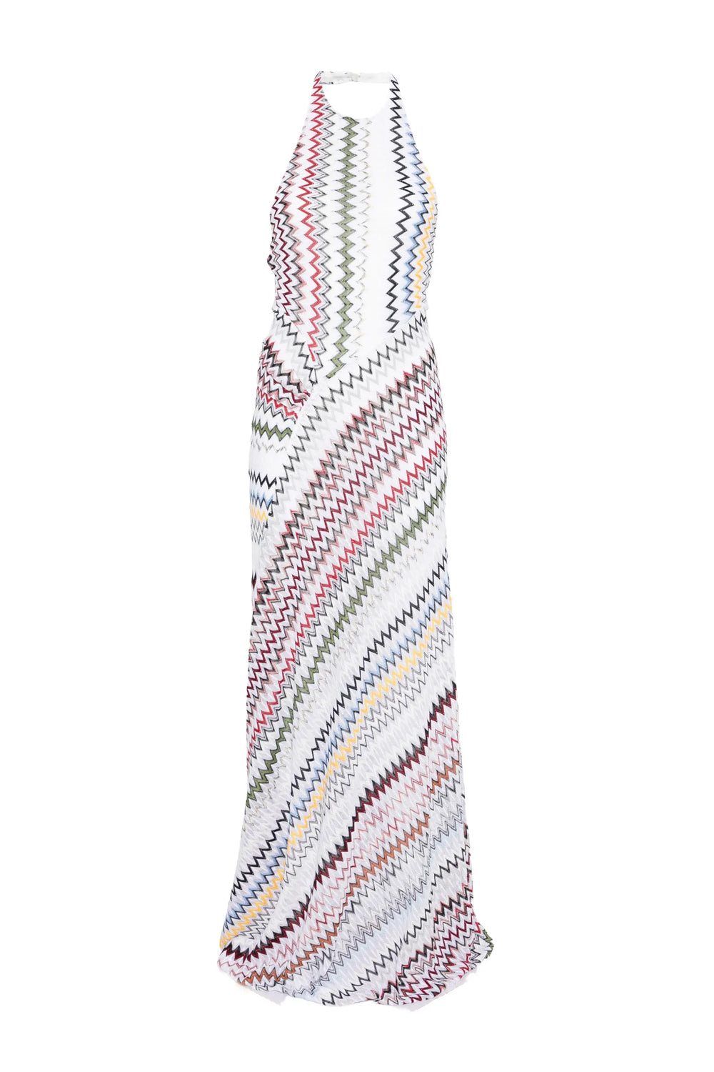 Abito lungo con motivo a zigzag DS26SG1Q BR0150S01K2 Missoni 