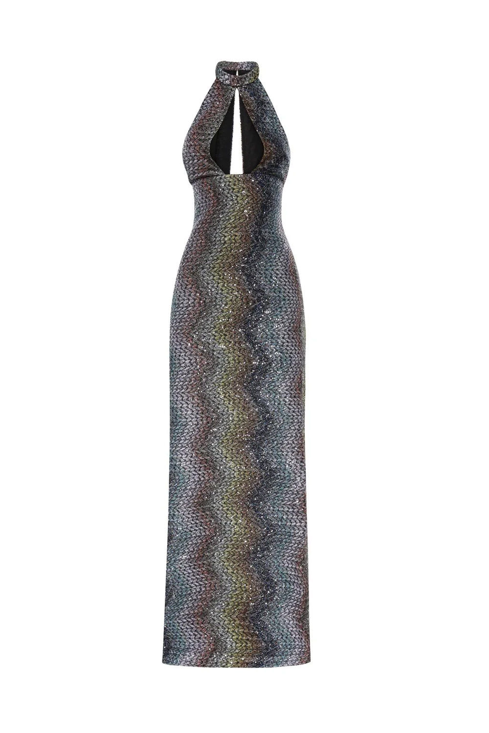 Abito in maglia con scollo all'americana Missoni DS26SG2V BC0065SMSNS Missoni 