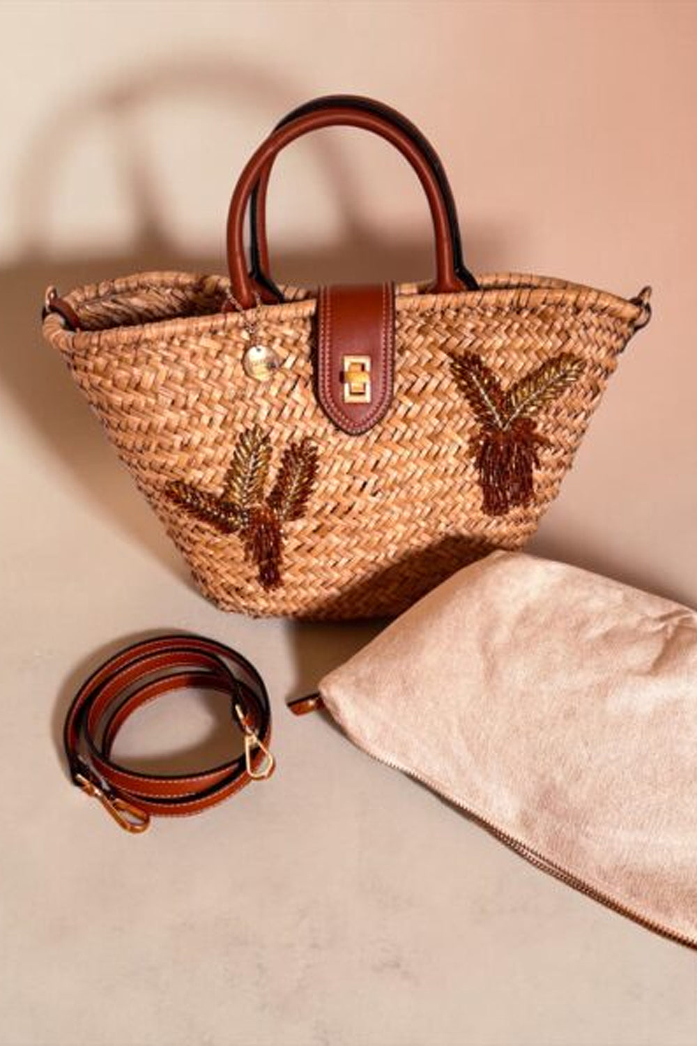 Borsa in paglia SPIGA SPIGA Momà Luxury 