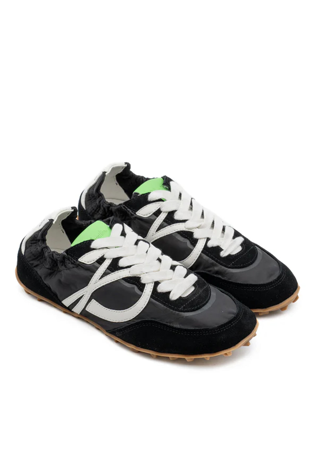Scarpa sportiva in nylon con finiture in suede HALIA /BLACK Palomitas 