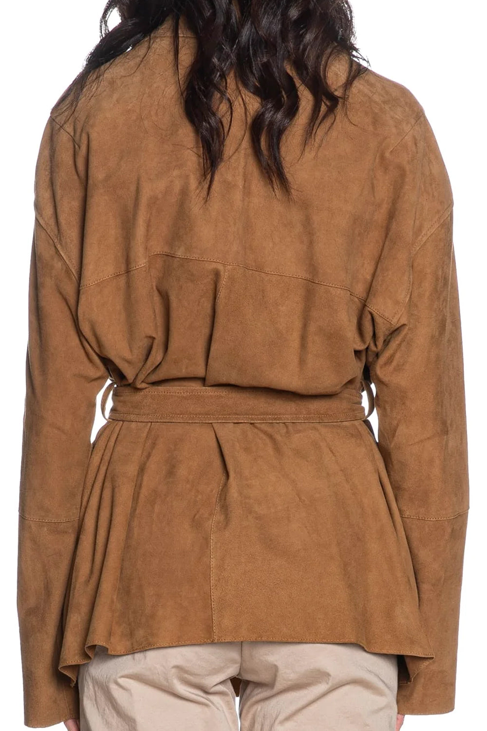 Trench Donna Peuterey Machuca Sue in Suede Corto Regular Fit PED5563 99012407466 Peuterey 
