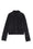 Giacca in pelle scamosciata con tasche frontali