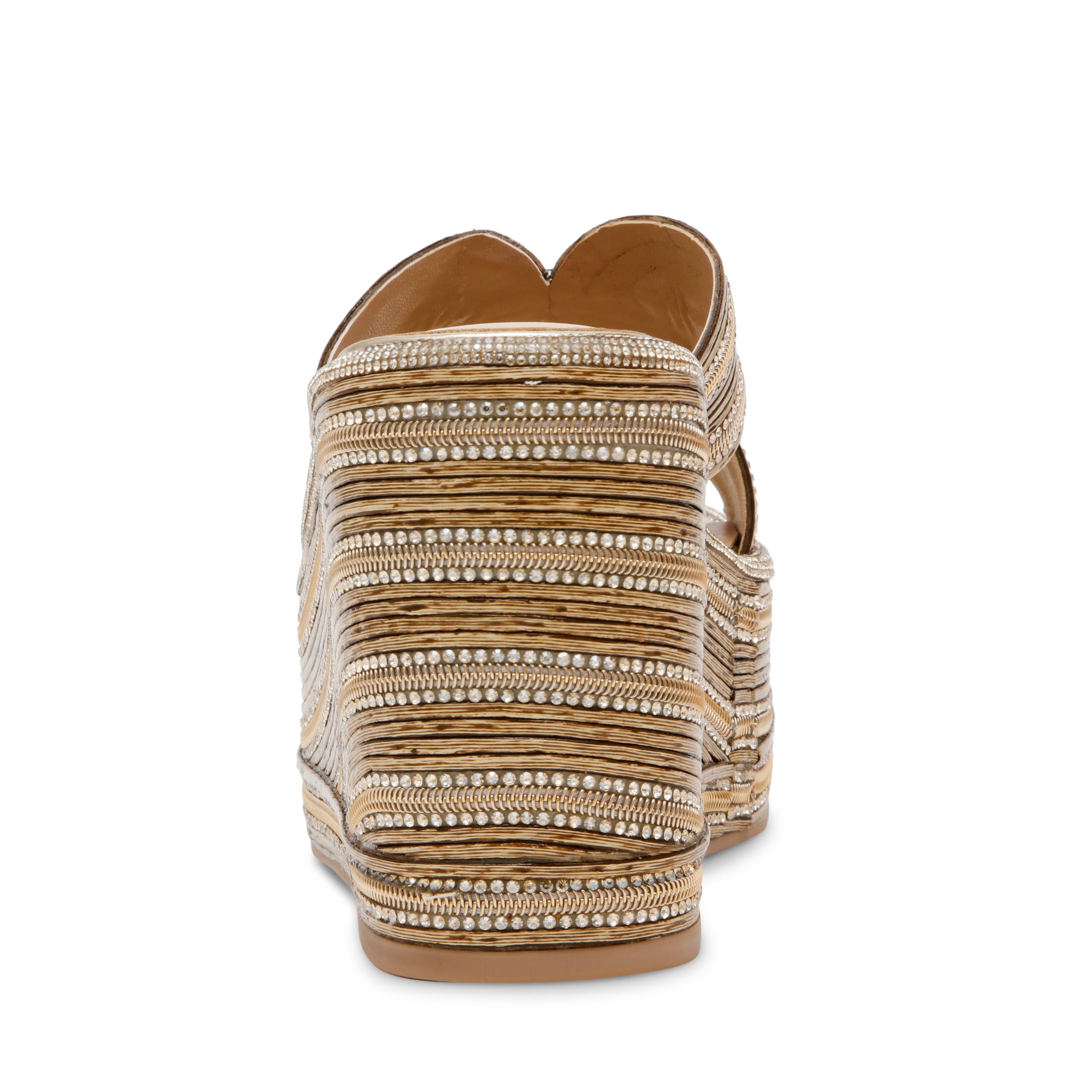 JUSTICE - zeppa con fasce incrociate JUSTICE ROSE GOLD Steve Madden 