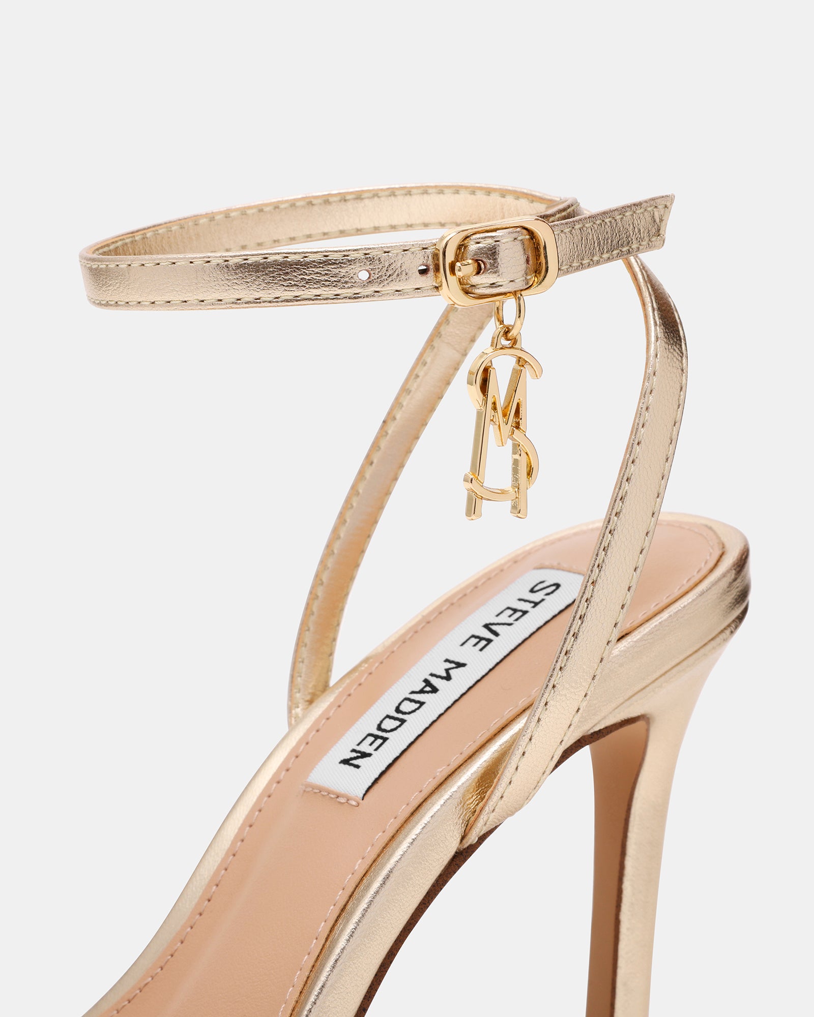 Sandali JYPSEY-CN  Tacco a Spillo JYPSEY-CN GOLD LEATHER Steve Madden 