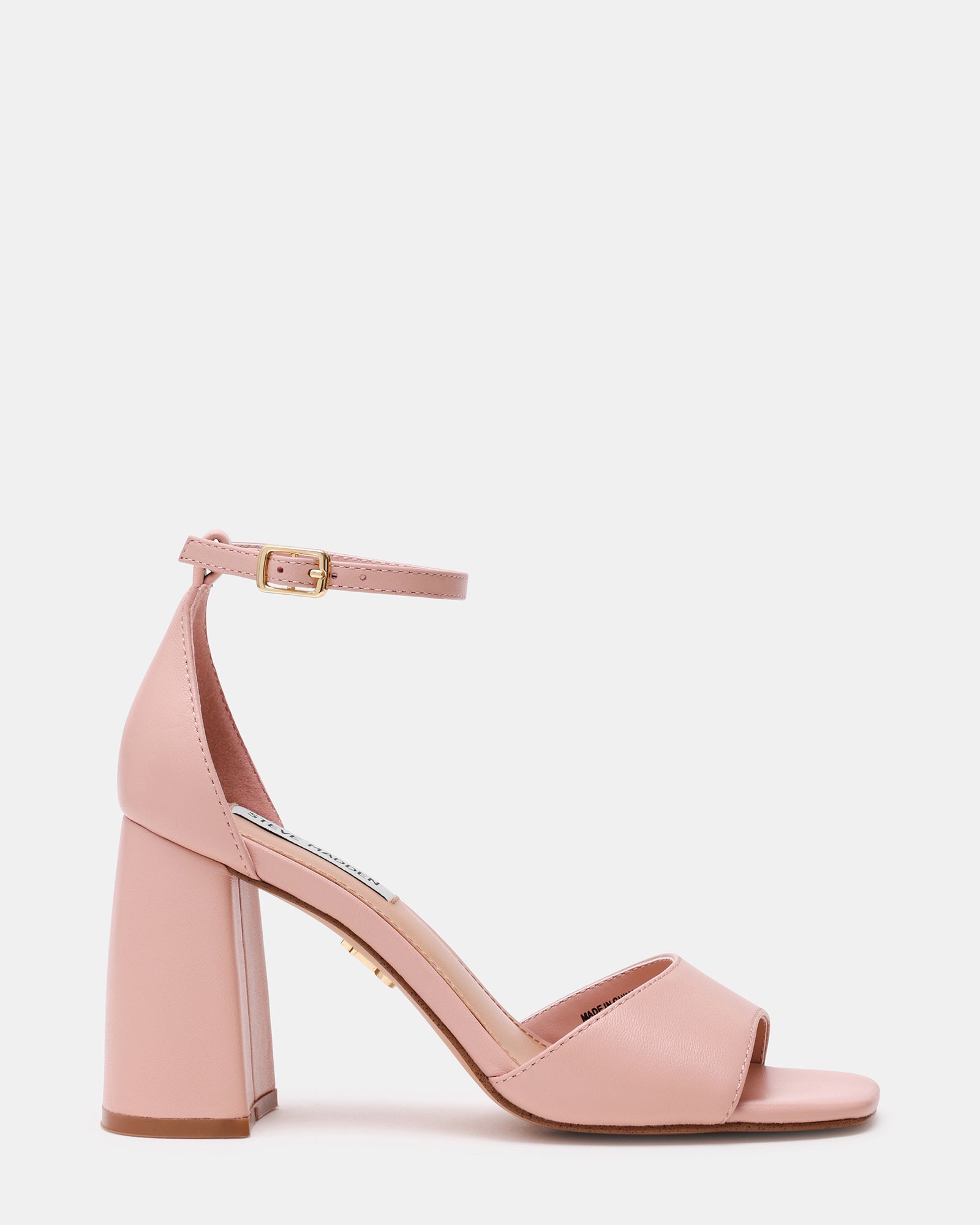 MISSTY - sandalo con tacco largo MISSTY BLUSH LEATHER Steve Madden 