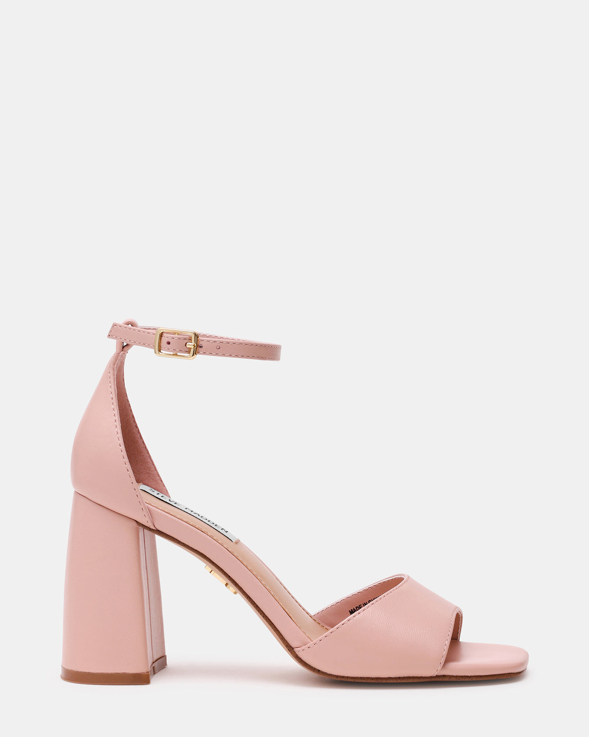 MISSTY - sandalo con tacco largo MISSTY BLUSH LEATHER Steve Madden 