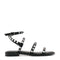 TRAVEL - sandalo basson borchie TRAVEL BLACK BLACK Steve Madden 