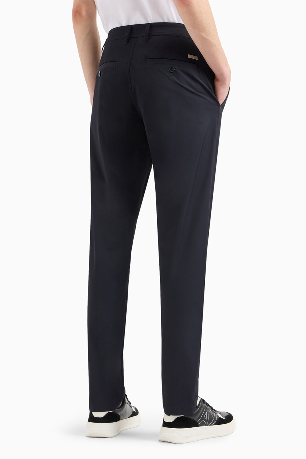 Pantaloni Chino in Cotone Stretch Armani Exchange 8NZP49 ZNYZZ1583 Armani Exchange 