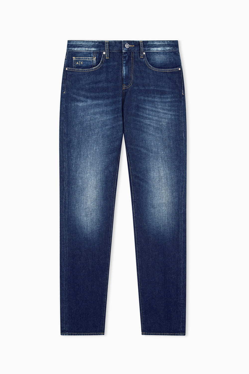 Jeans 5 tasche slim fit in denim di cotone stretch XM000070 AF25530MB001 Armani Exchange 