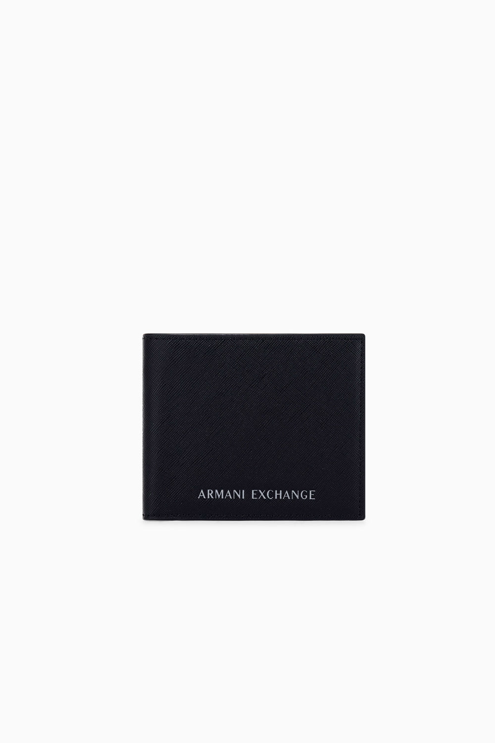 Portafoglio bifold con portamonete e logo XM000167 AF26659MC043 Armani Exchange 