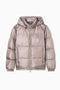 Piumino trapuntato in nylon lucido con cappuccio Icon XM000348 AF12286U6107 Armani Exchange 