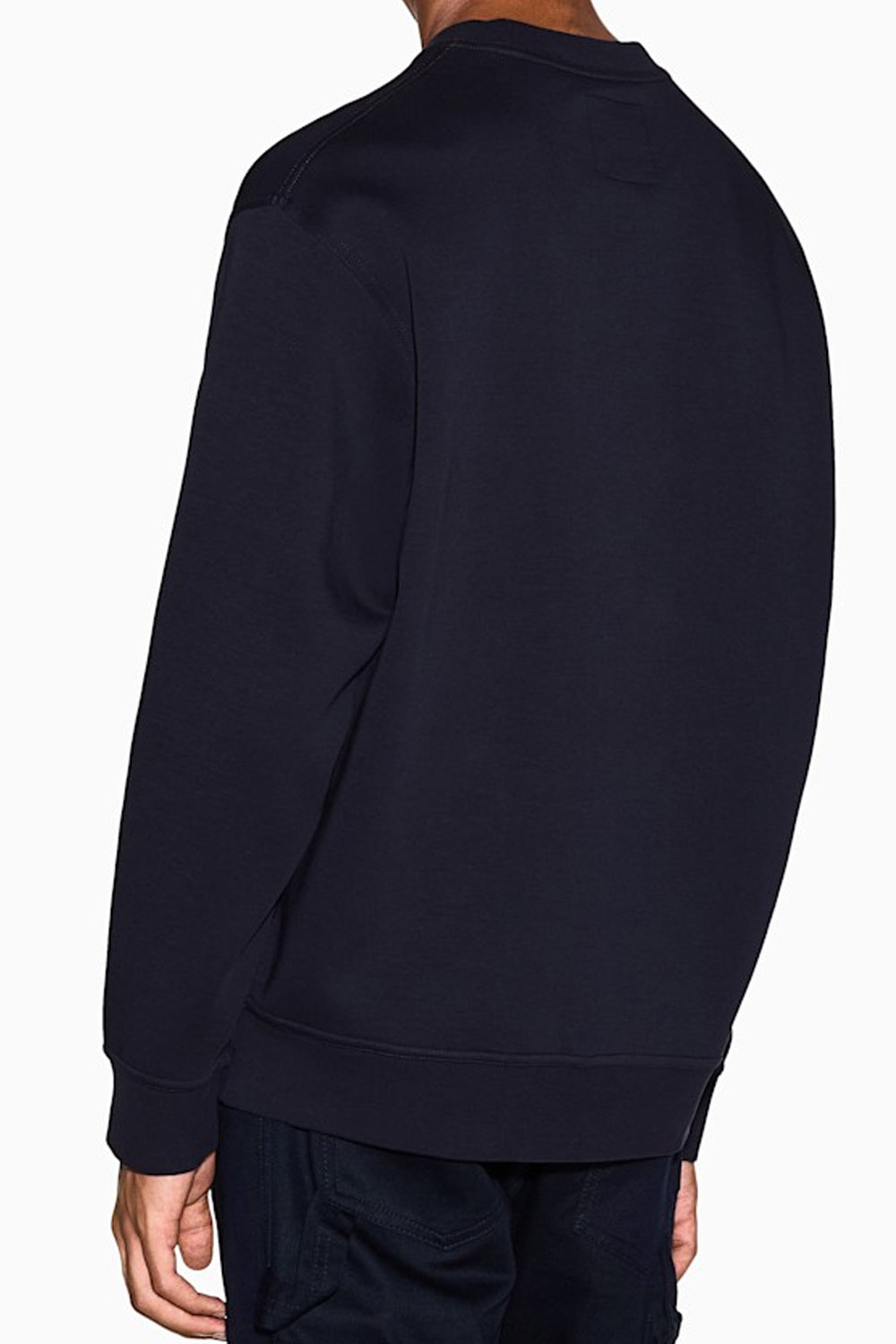Felpa girocollo in cotone elasticizzato con logo Icon XM000368 AF10818UB101 Armani Exchange 