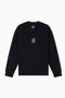 Felpa girocollo in cotone elasticizzato con logo Icon XM000368 AF10818UC001 Armani Exchange 