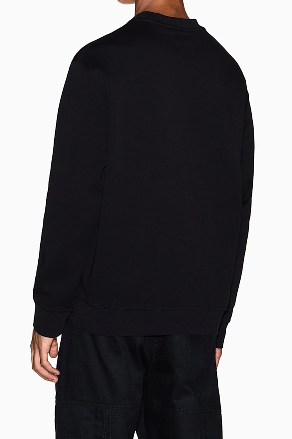 Felpa girocollo in cotone elasticizzato con logo Icon XM000368 AF10818UC001 Armani Exchange 