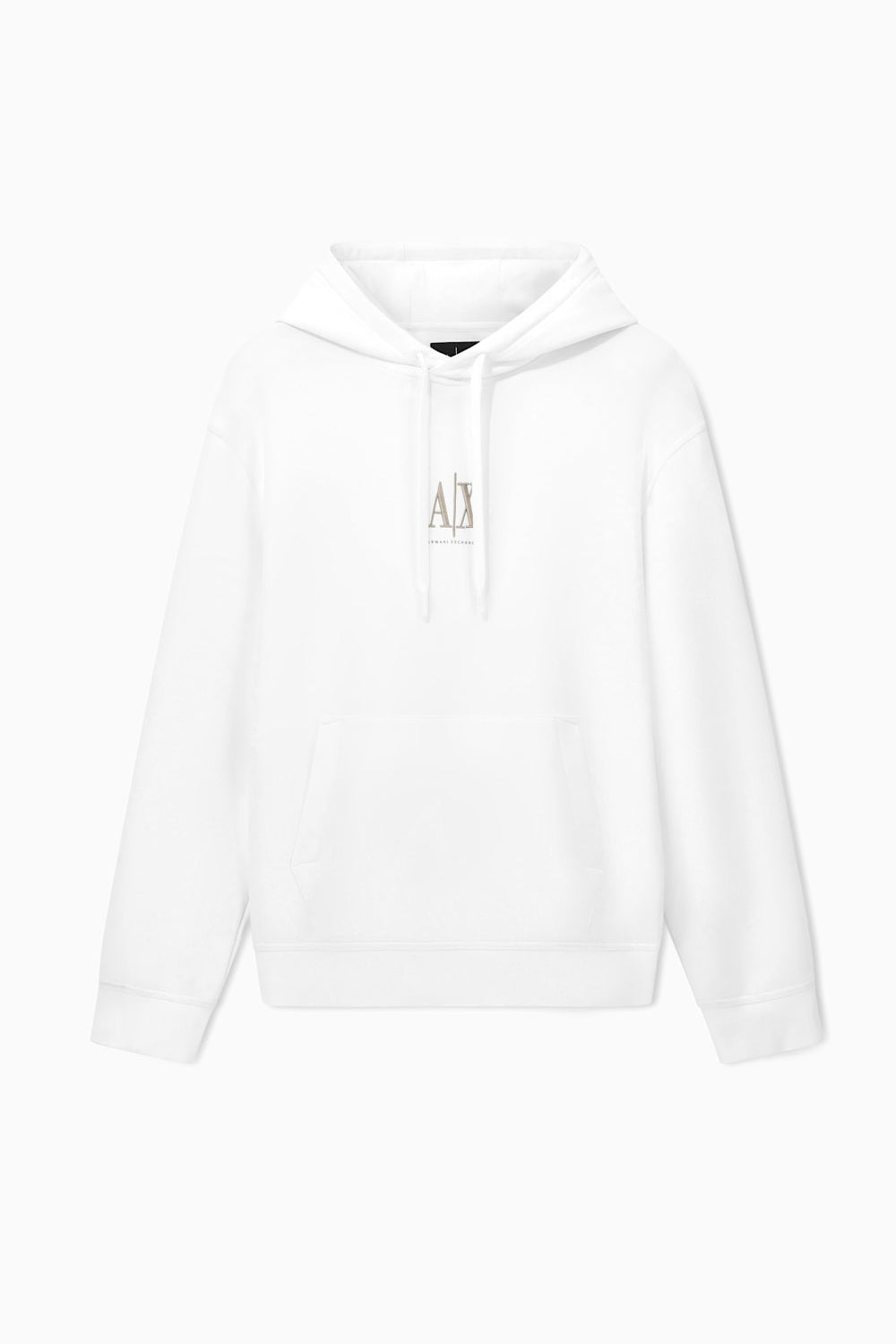 Felpa con cappuccio e tasca a marsupio con logo Icon XM000369 AF10818U0009 Armani Exchange 