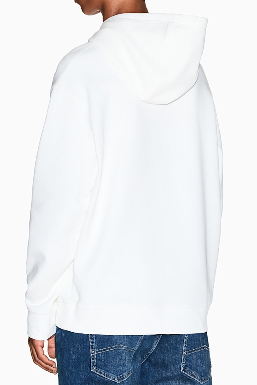 Felpa con cappuccio e tasca a marsupio con logo Icon XM000369 AF10818U0009 Armani Exchange 