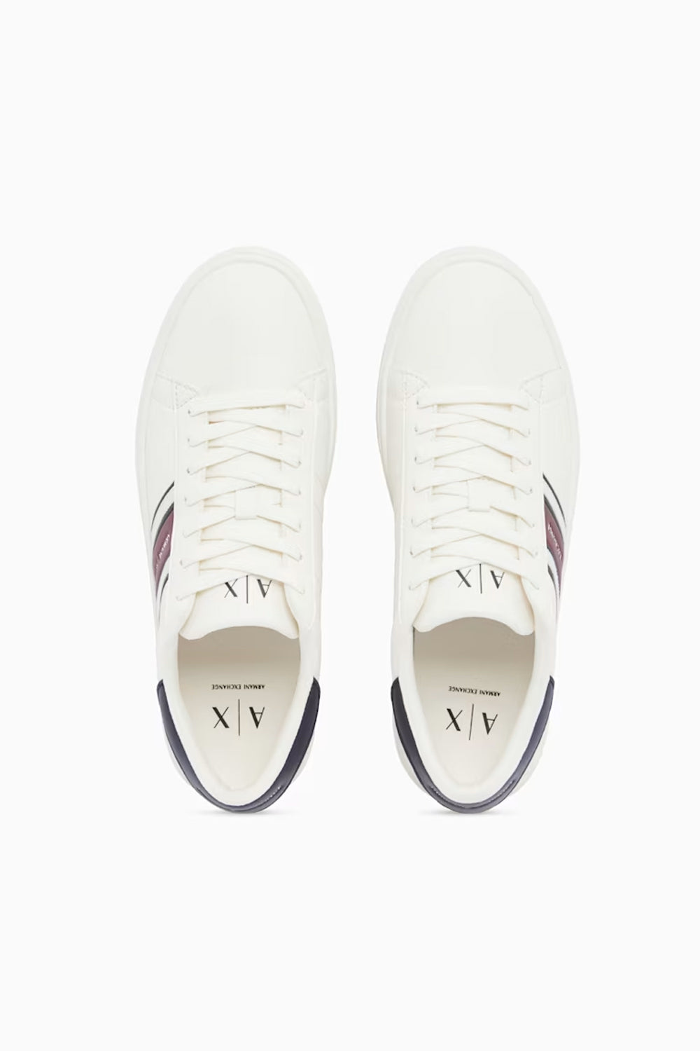 Sneakers stringate con bande a contrasto e suola in gomma XM002198 AF21421M0430 Armani Exchange 