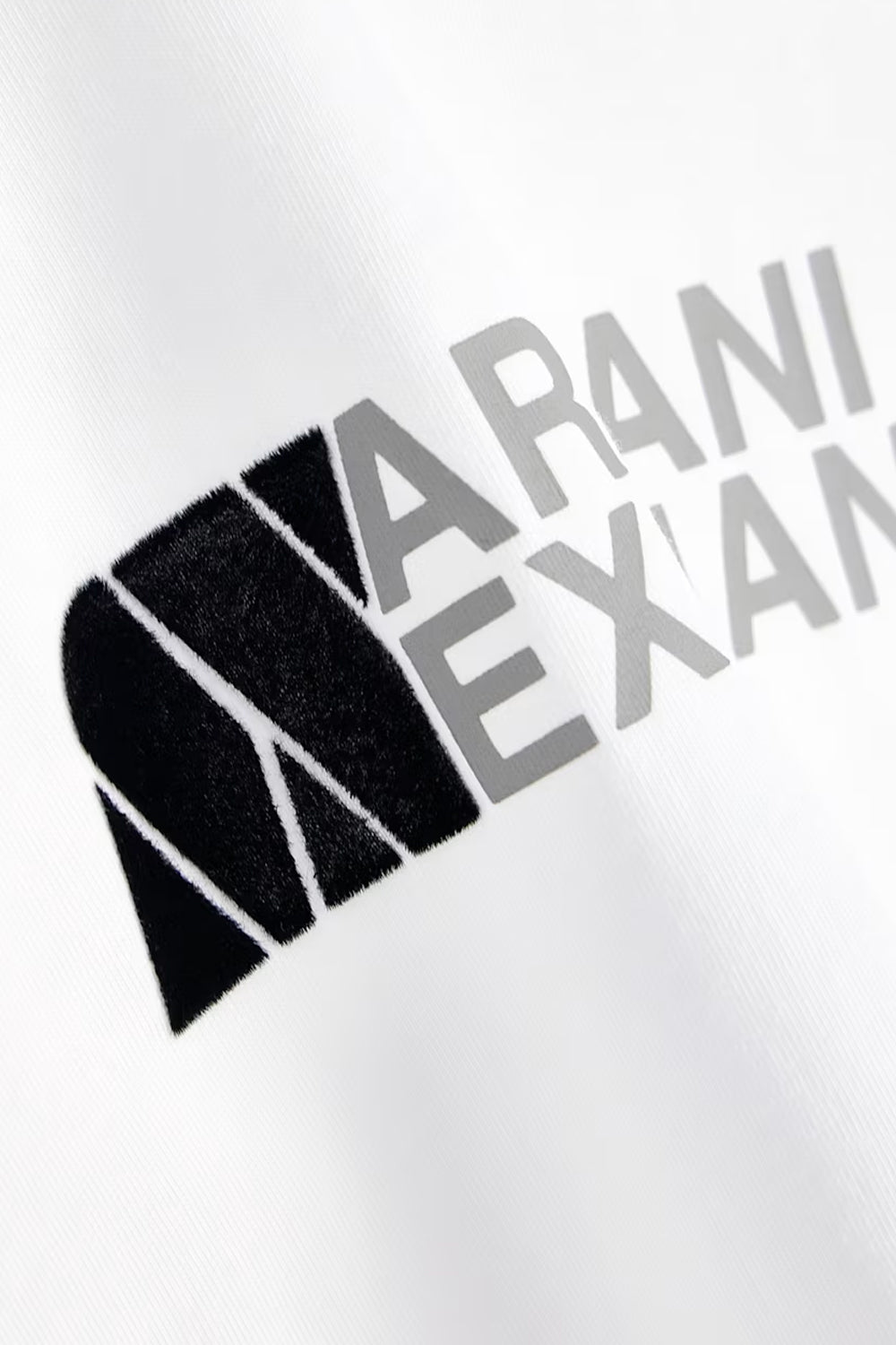 T-shirt slim fit in jersey di cotone con stampa logo XM003094 AF21323U0009 Armani Exchange 