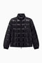 Piumino lucido trapuntato con zip e collo alto XM003474 AF23755UC001 Armani Exchange 