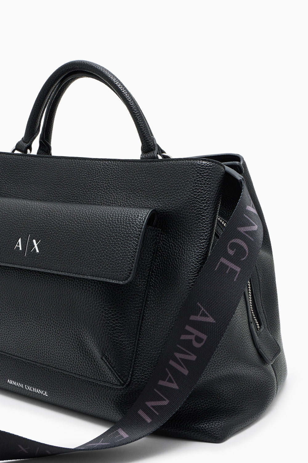 Borsa shoppers con texture materica e tracolla XW001542 AF17019UC001 Armani Exchange 