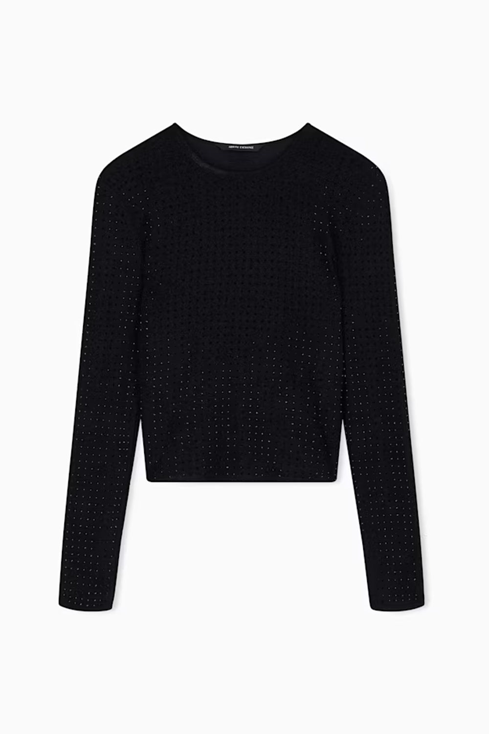 maglia con strass XW002414 AF25519FC103 Armani Exchange 