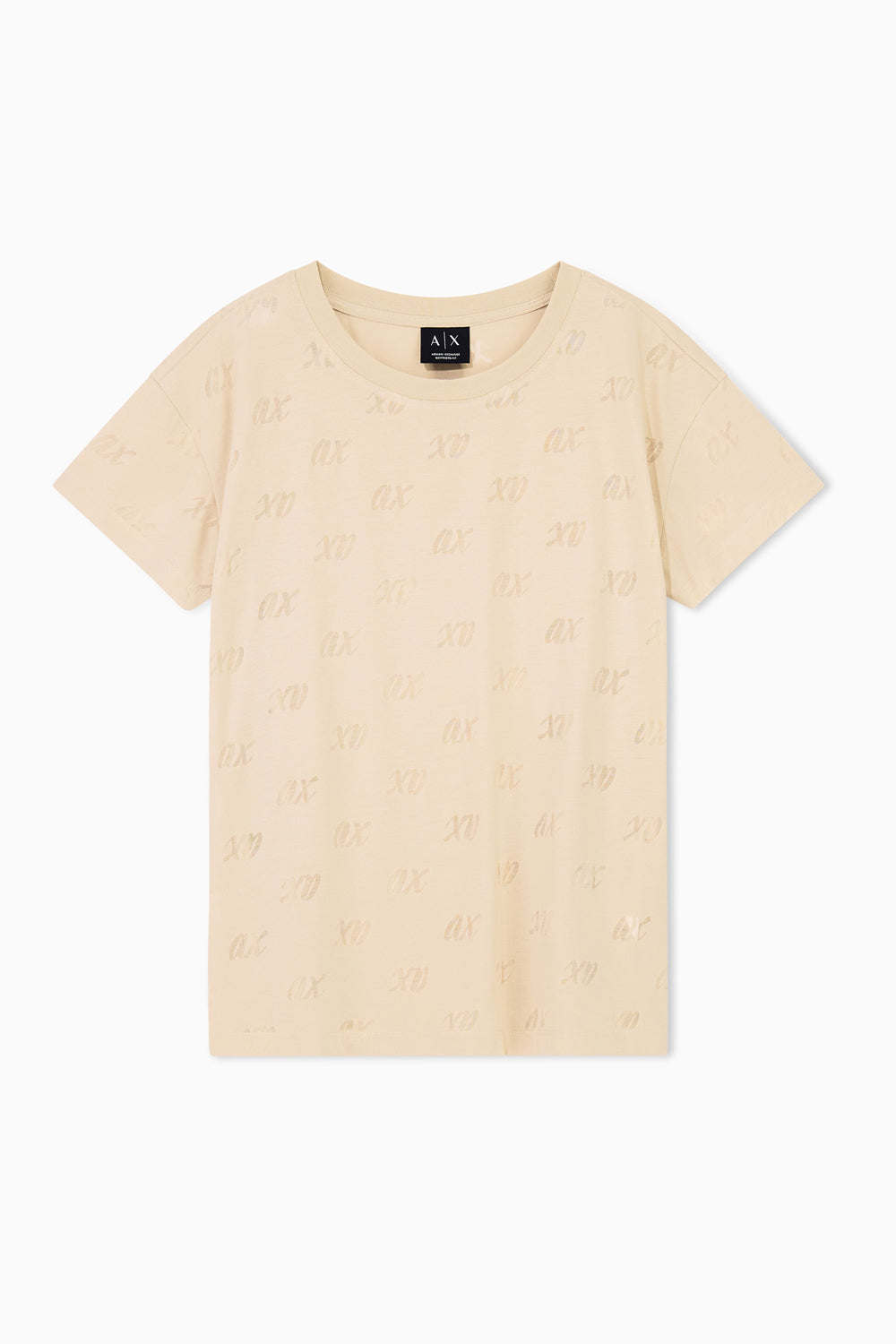 t-shirt in cotone con logo AX XW002770 AF10835U1158 Armani Exchange 
