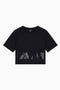 T-shirt a vestibilità regolare in jersey di cotone XW002779 AF10356UC001 Armani Exchange 