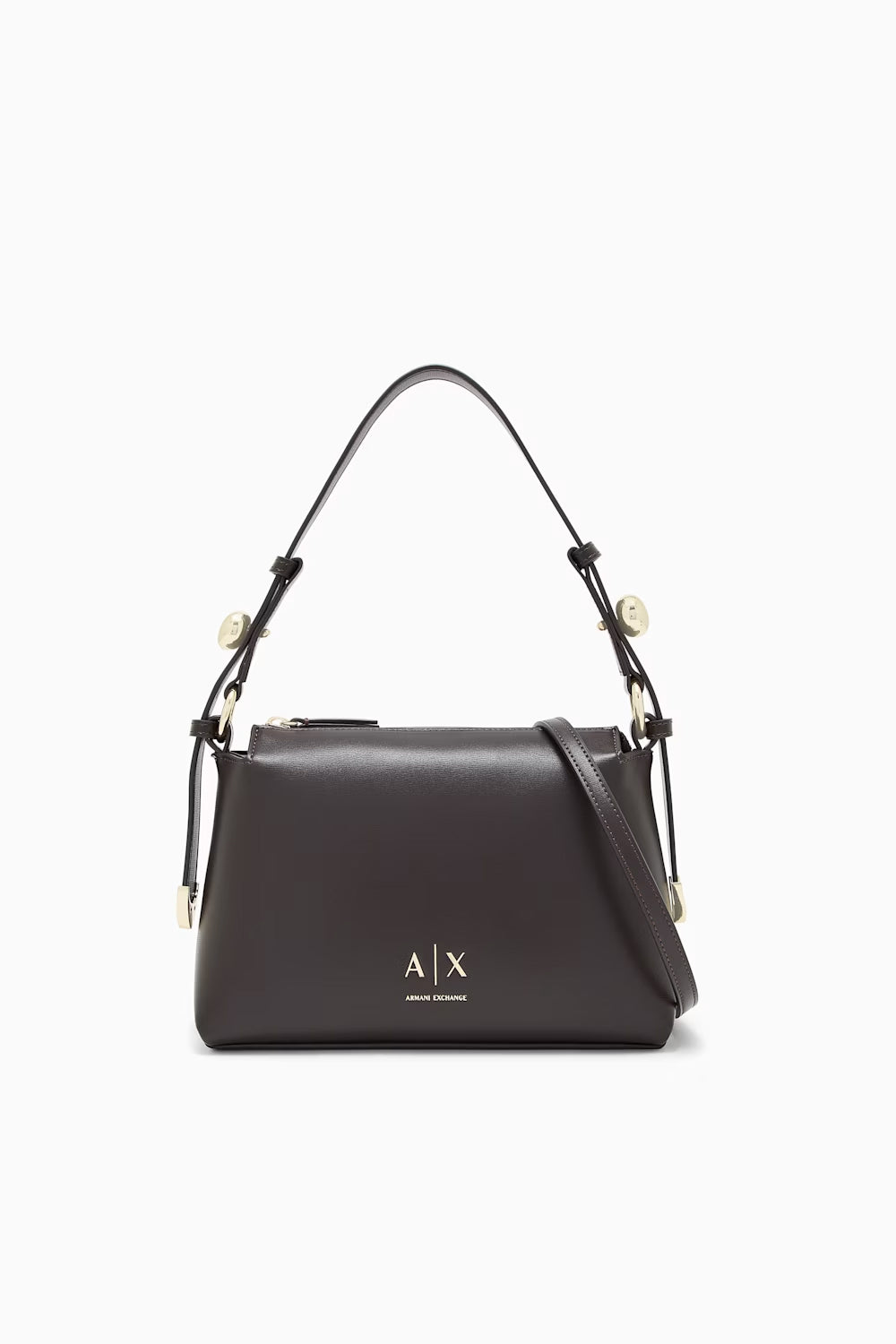 Borsa a spalla con tracolla regolabile e logo XW002990 AF26452U6032 Armani Exchange 