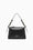 Borsa a spalla con tracolla regolabile e logo
