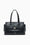 Shopper con doppi manici e lucchetto decorativo