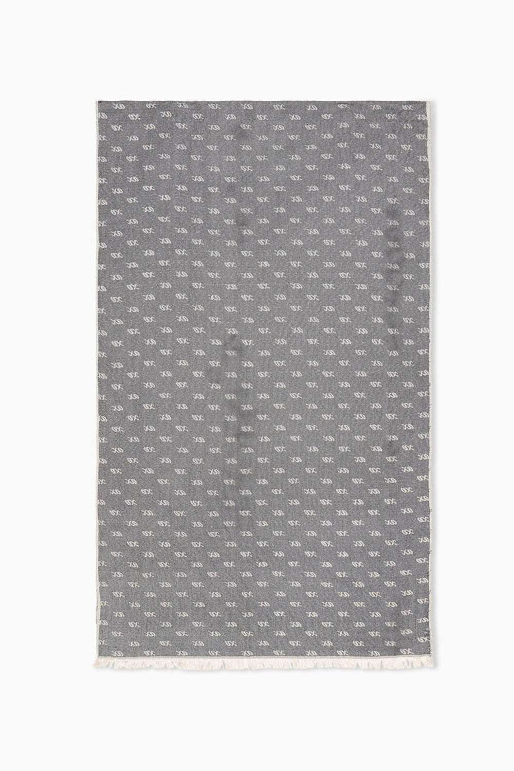Sciarpa jacquard in viscosa con logo e frange XW003041 AF28476F6119 Armani Exchange 