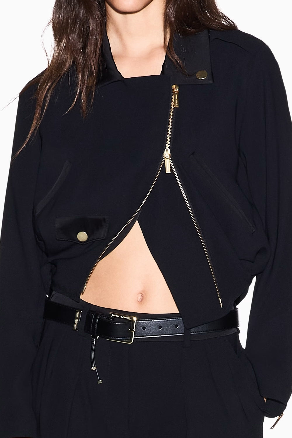 Giubbino Up For Party modello blouson con zip XW003135 AF16151UC001 Armani Exchange 
