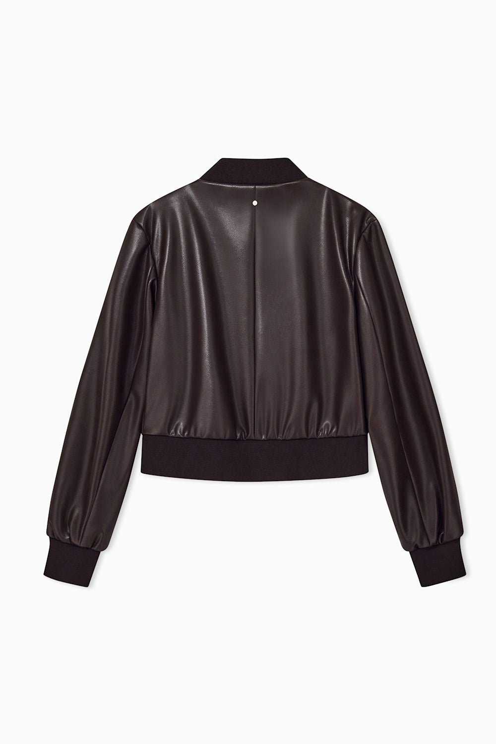 Bomber in similpelle con zip e bordi a costine XW003136 AF10203U6032 Armani Exchange 