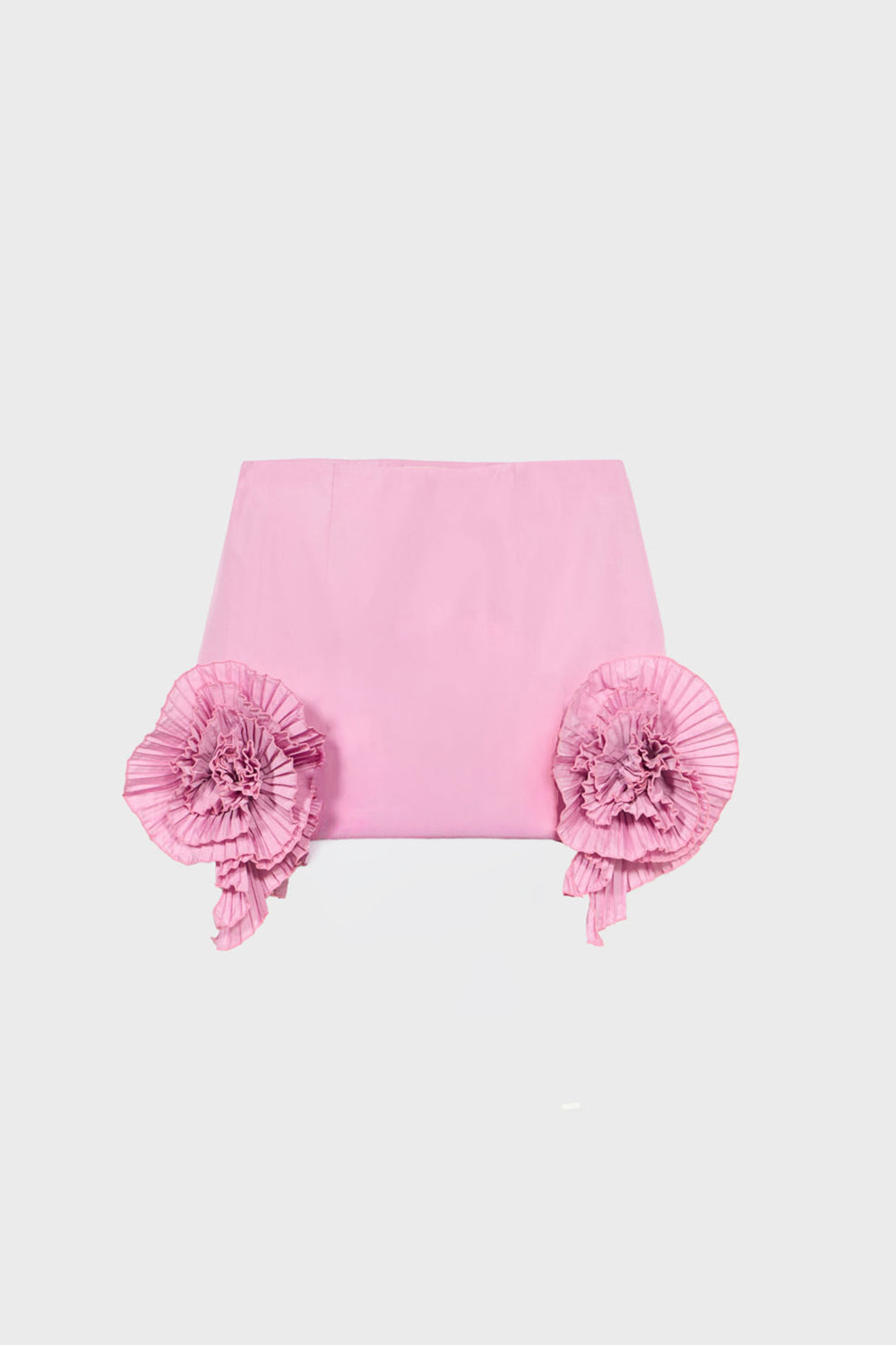 Gonna corta in taffeta con rose 3D RF6050 T886462126 Blumarine 