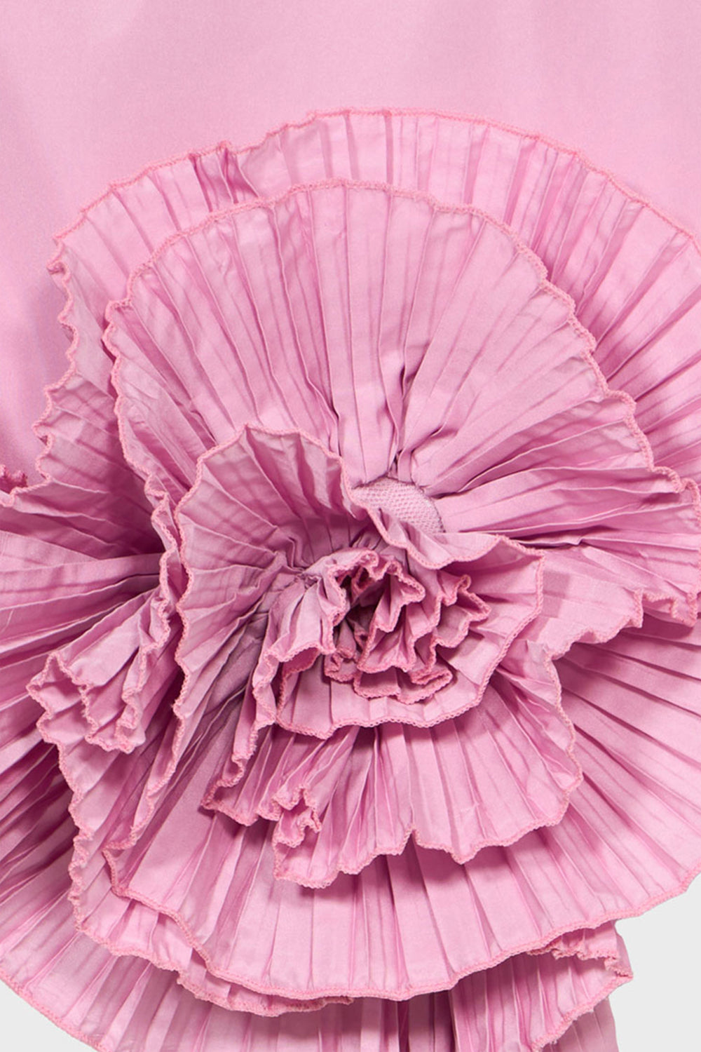Gonna corta in taffeta con rose 3D RF6050 T886462126 Blumarine 