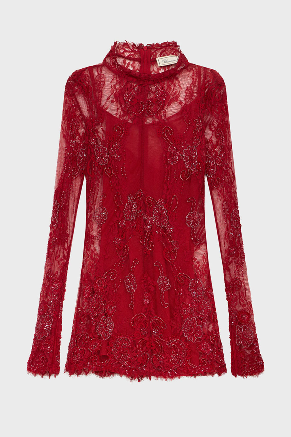 mini abito in pizzo RF6062 J1616X0824 Blumarine 