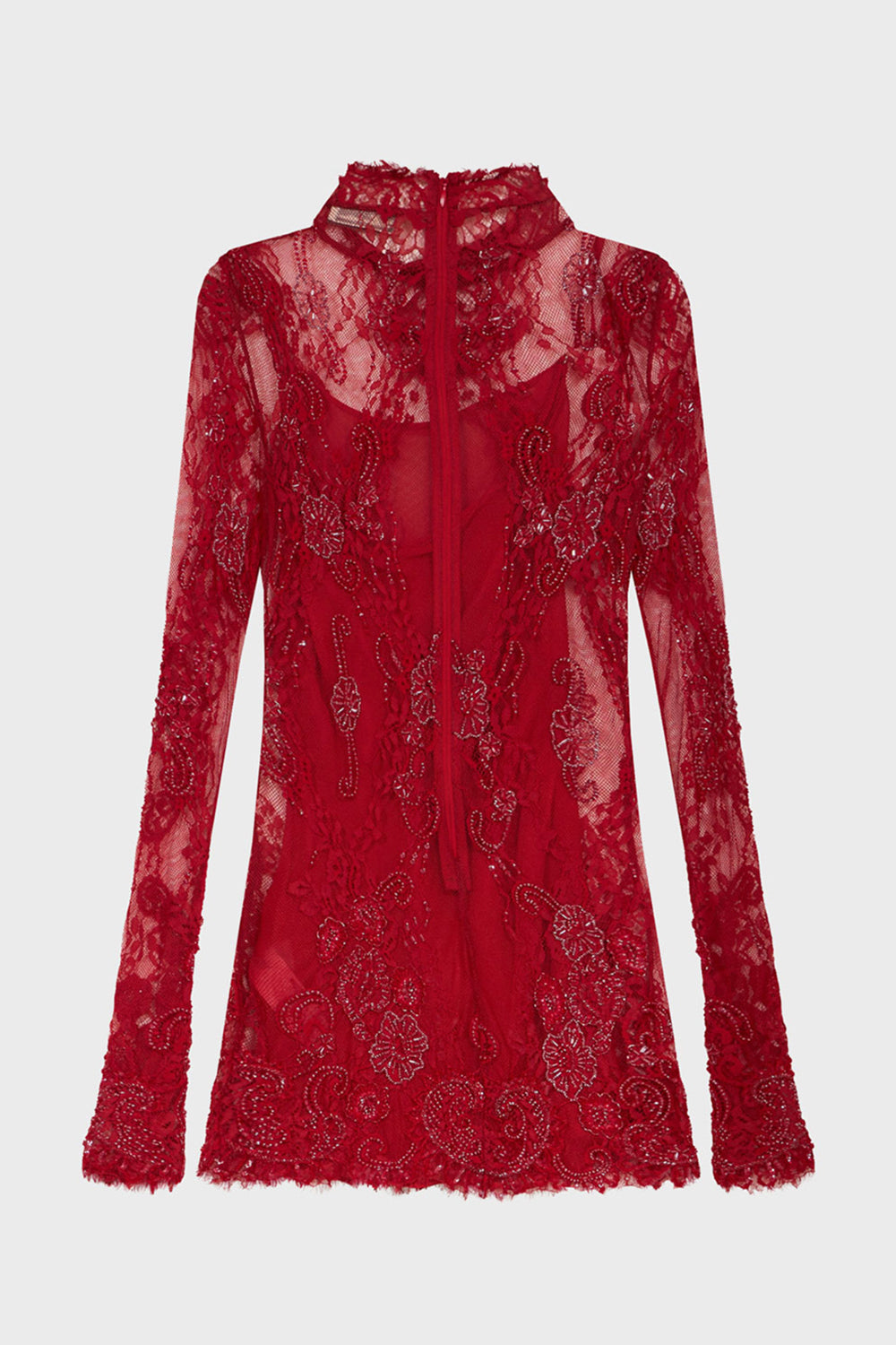 mini abito in pizzo RF6062 J1616X0824 Blumarine 