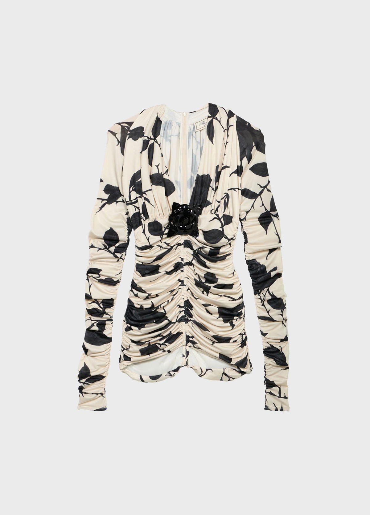 maglia increspata a maniche lunghe RF6243 J1620L9635 Blumarine 